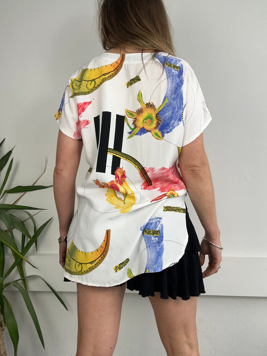 80's Print Shirt Size 10