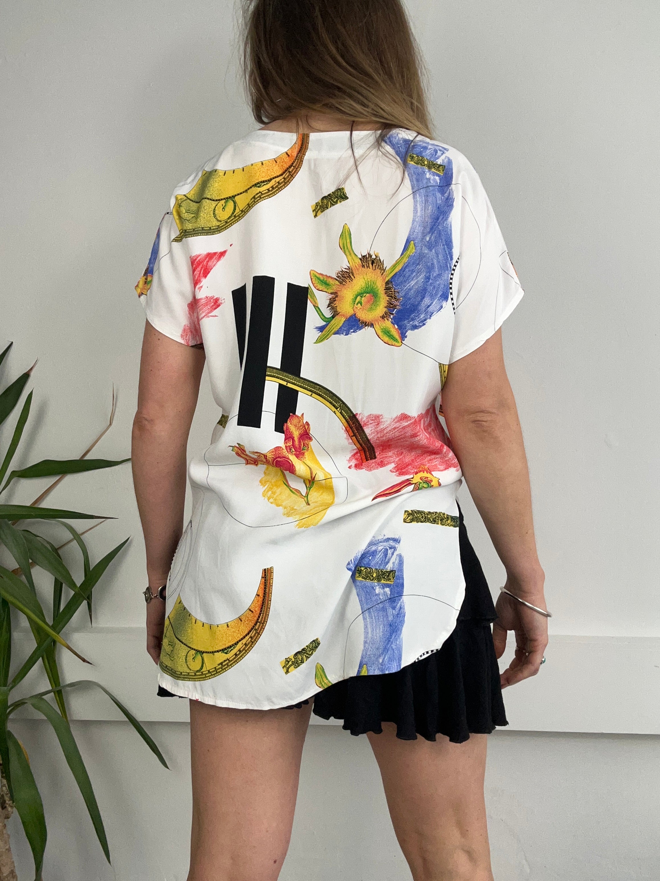 80's Print Shirt Size 10