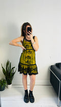 Beaded Mini Dress Size 8