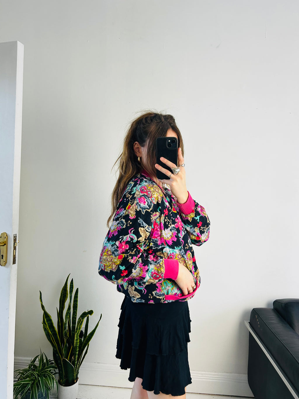 80's Bomber Jacket Size M