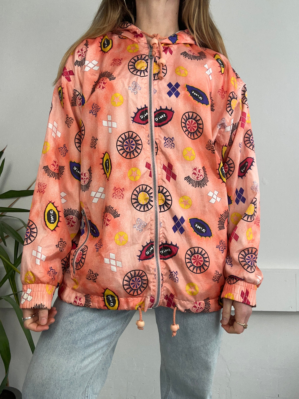 80's Printed Jacket Size M