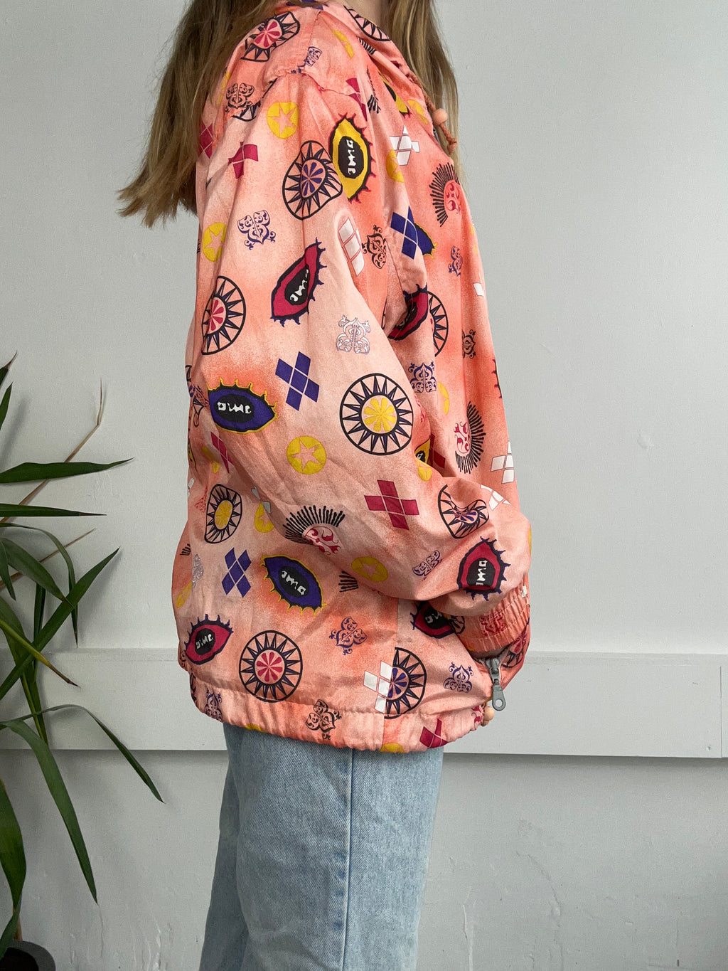 80's Printed Jacket Size M