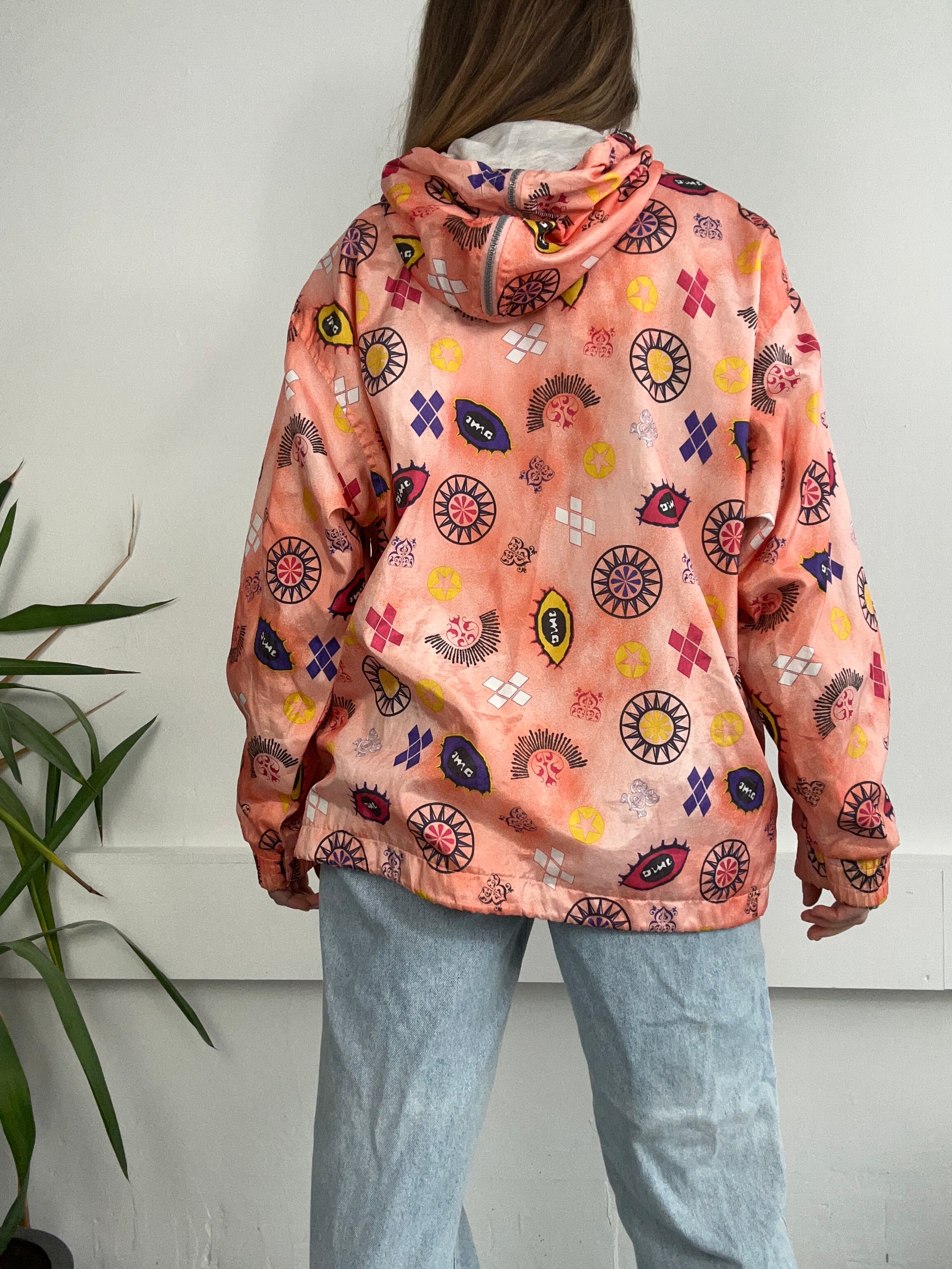 80's Printed Jacket Size M