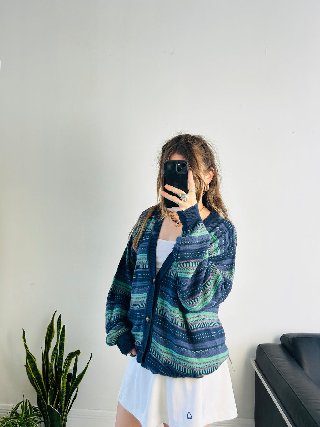 90's Knitted Cardi Coogie Style Size L