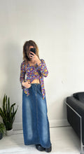 Y2k Denim Maxi Skirt Size 14