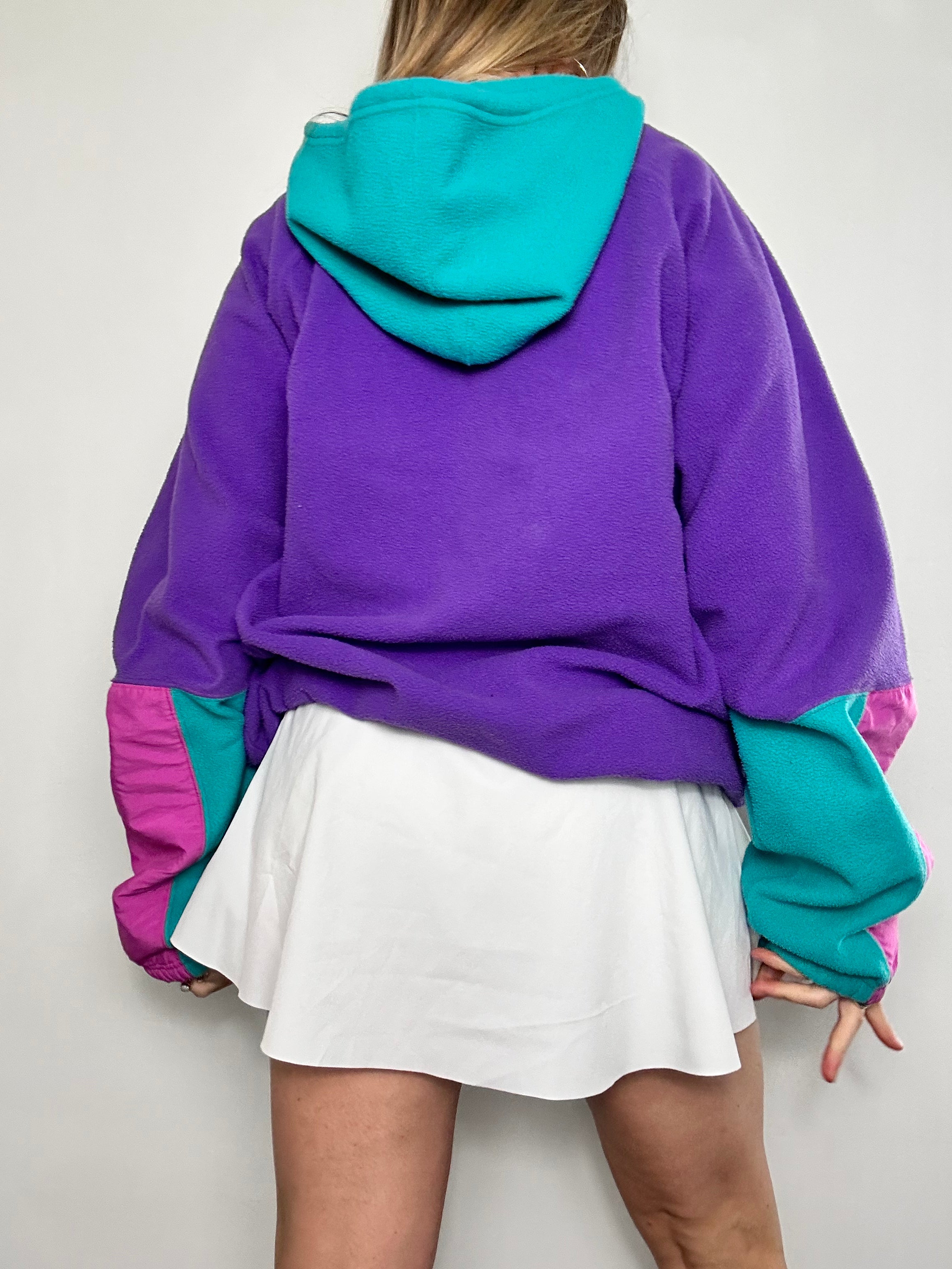 80's Fleece Hoodie Size L