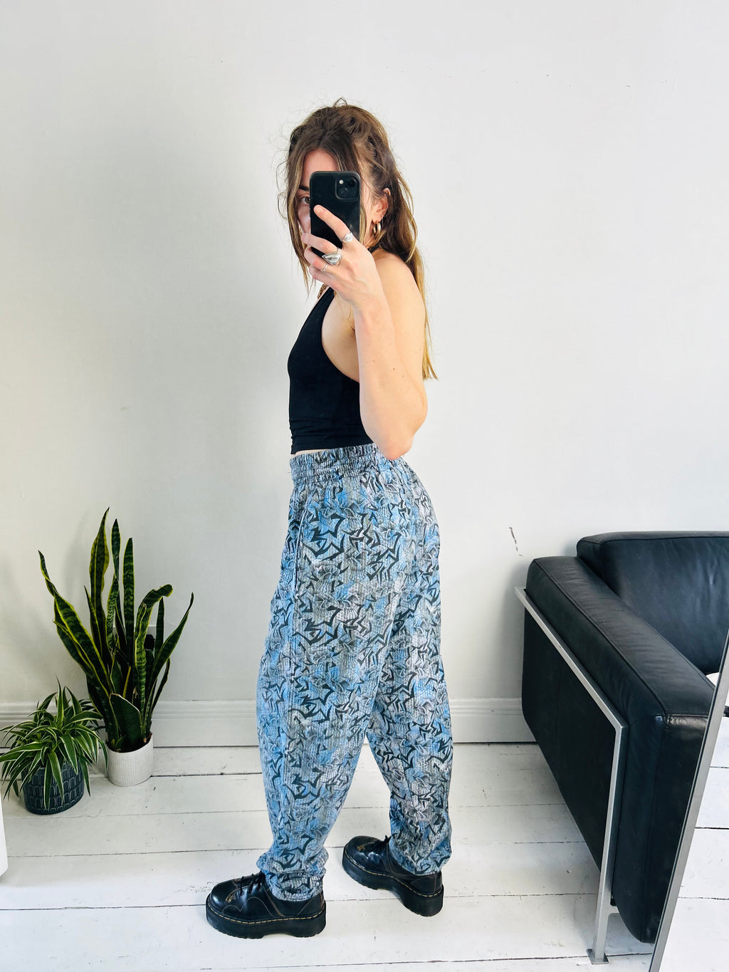 80's Muscle Pant Joggers Size 8/10/12 Elasticated