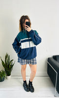 Green And Navy 90's Jacket Size M/L