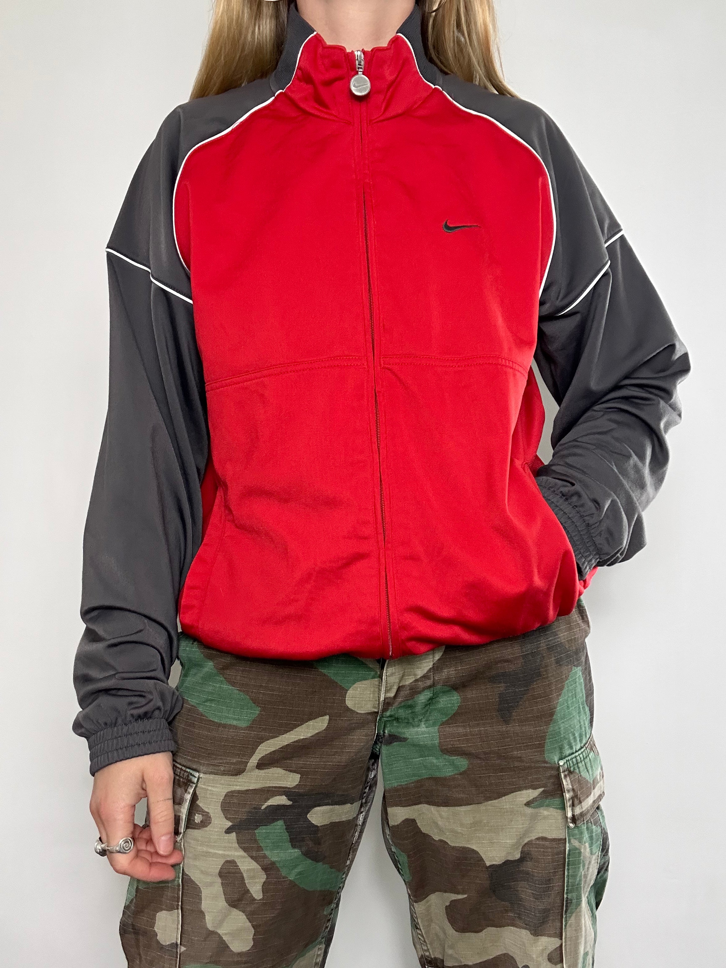 Nike Red Track Jacket Size