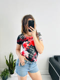 Y2k Floral Top Size 8/10