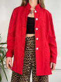 Red 80's Blazer Size L