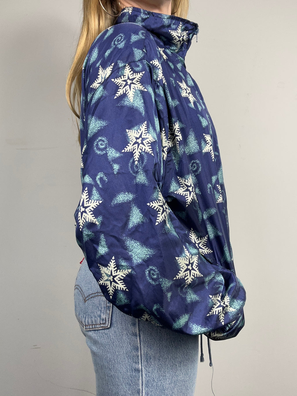 Star Swirl 80's Track Jacket Size M