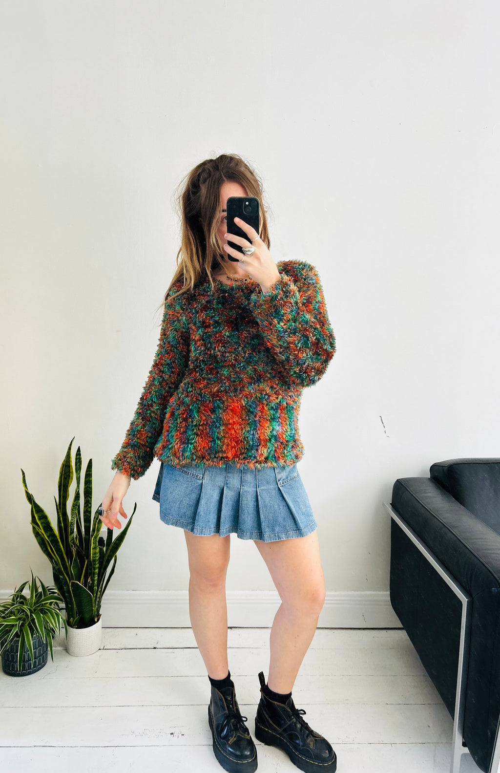 Furry Soft Sweater 90's Size 10/12