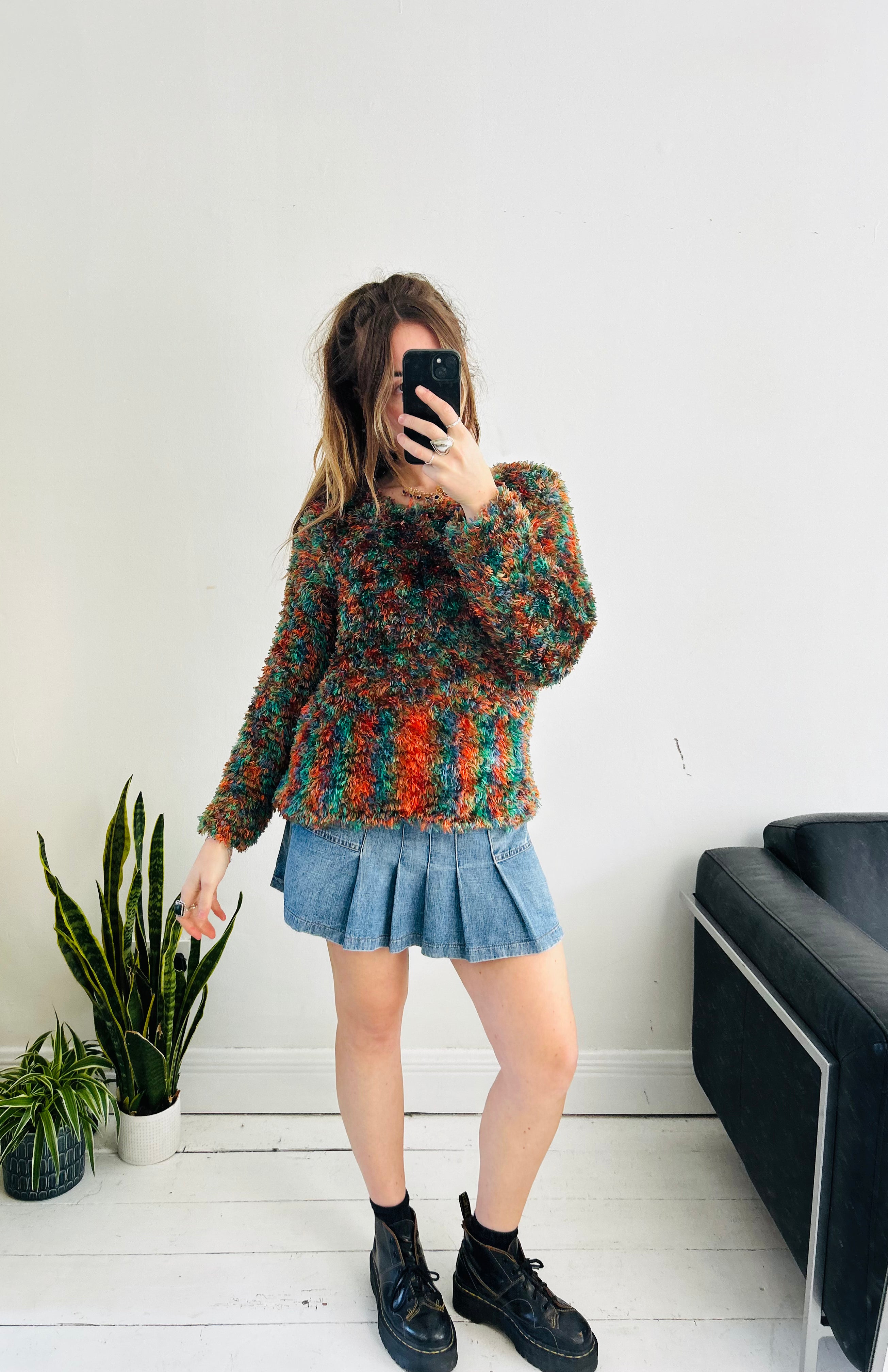 Furry Soft Sweater 90's Size 10/12