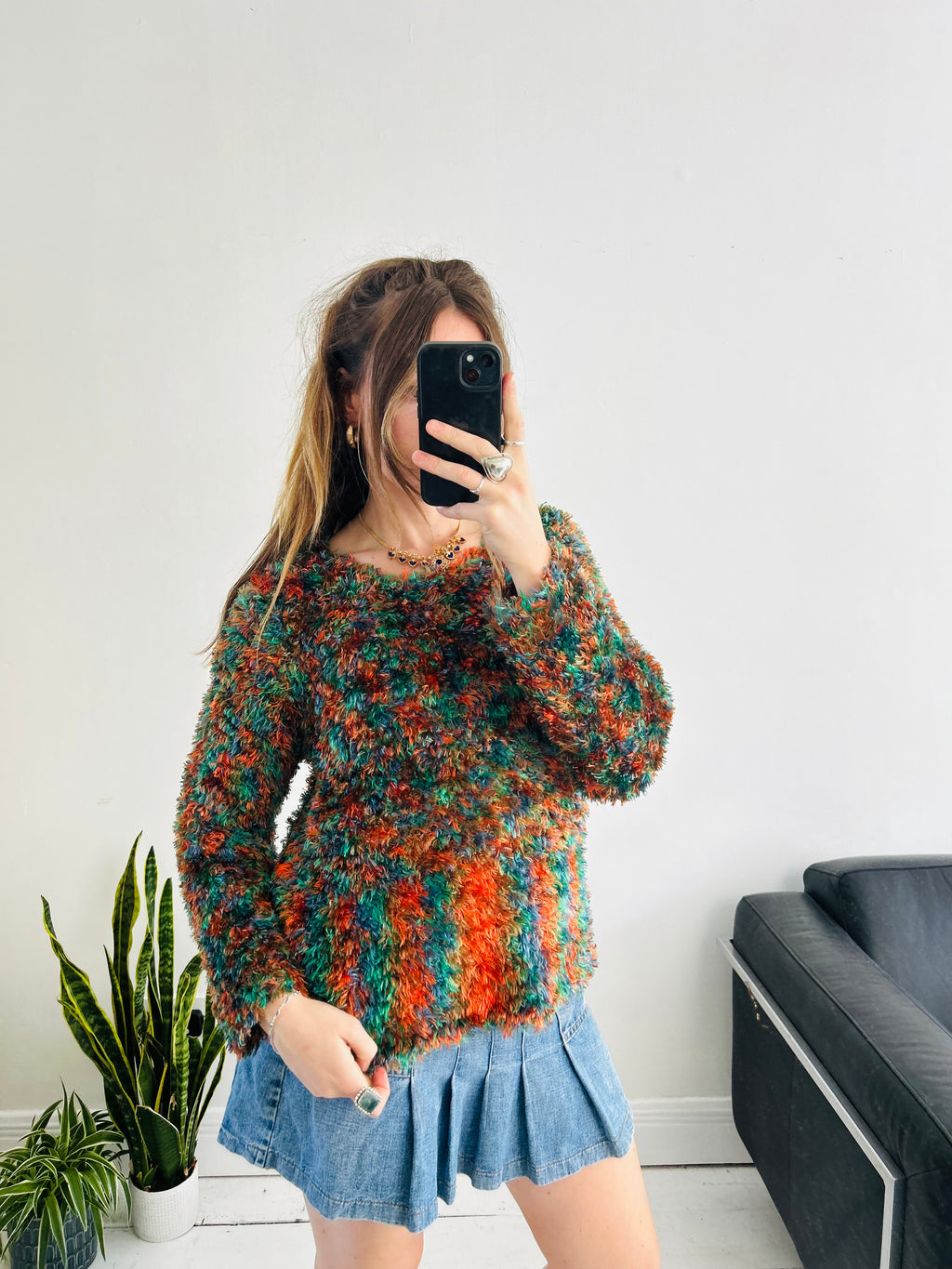 Furry Soft Sweater 90's Size 10/12