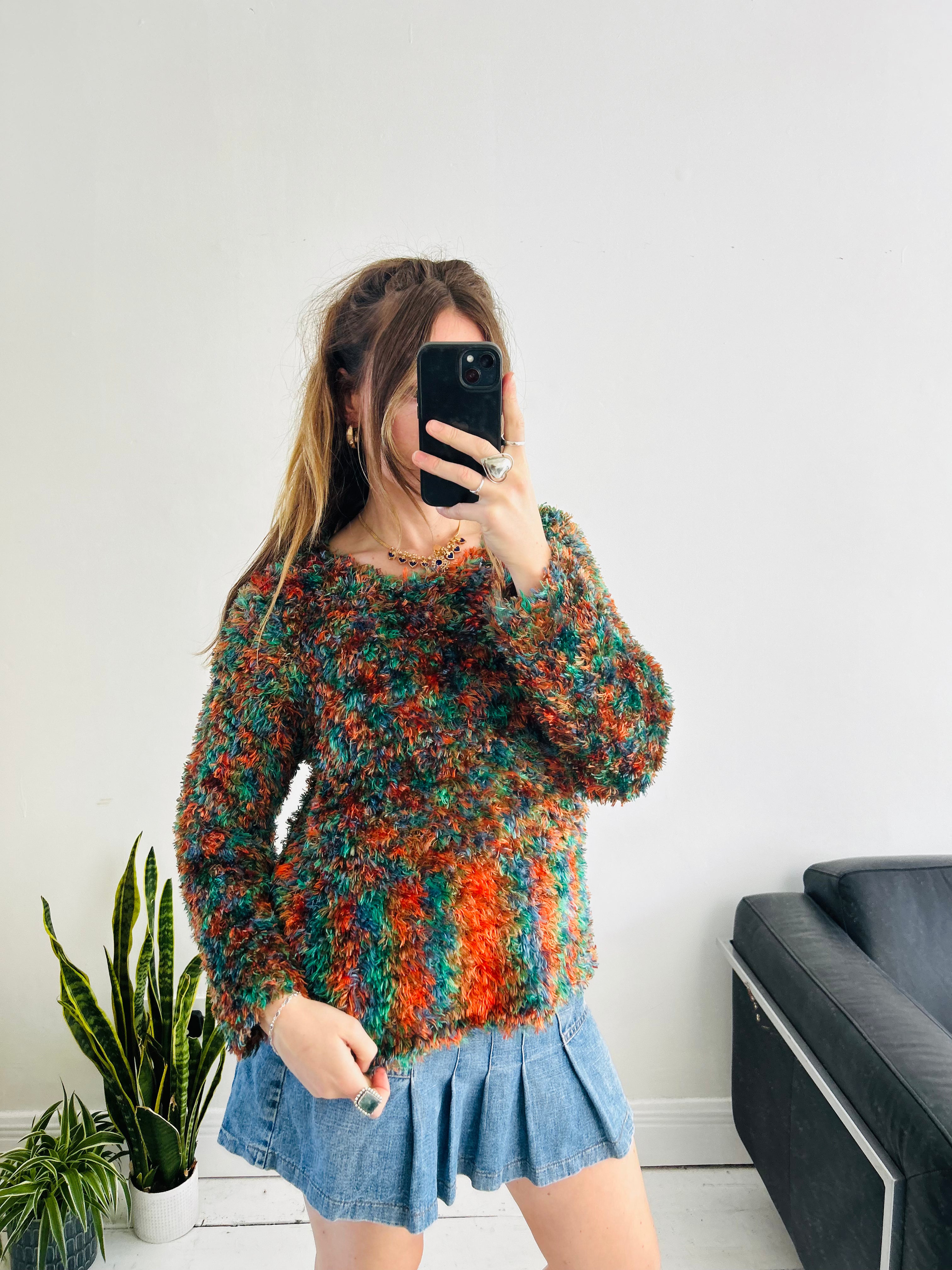 Furry Soft Sweater 90's Size 10/12