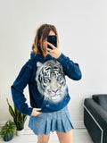 Tiger Hoodie Size S/M