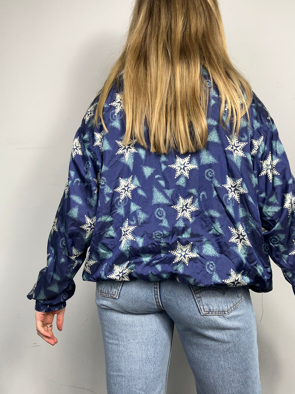 Star Swirl 80's Track Jacket Size M