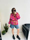 Checkered Ski Jacket Size 10