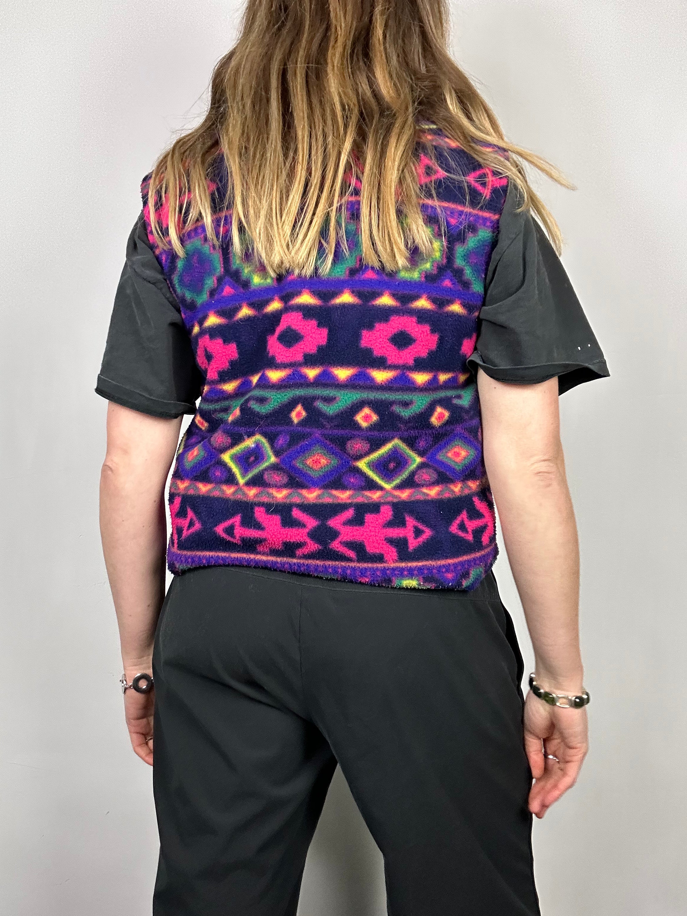 Aztec Fleece Gillet Size S