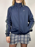 Navy Nike Track Top Size M