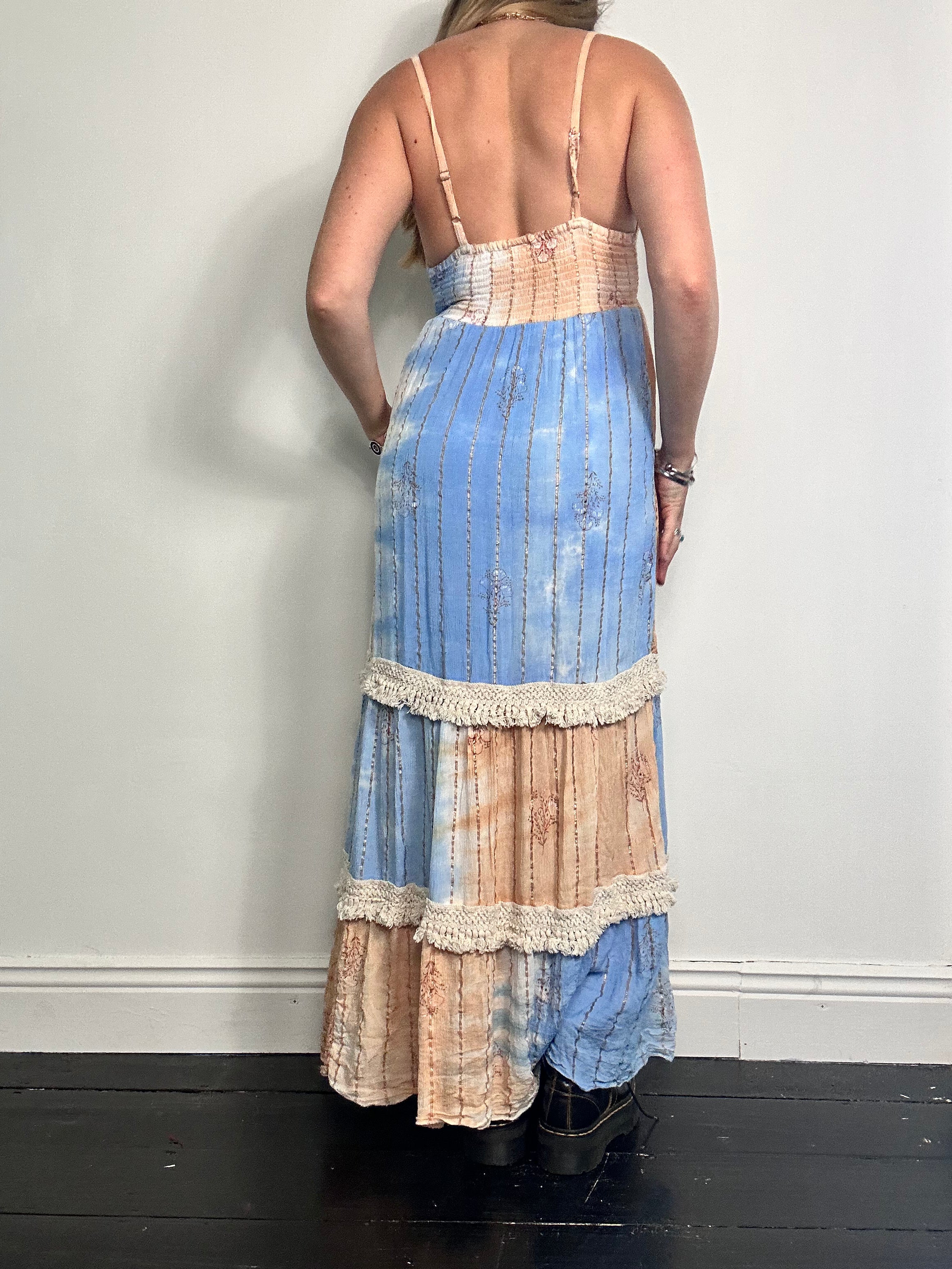 Maxi Hippy Dress Size 10/12