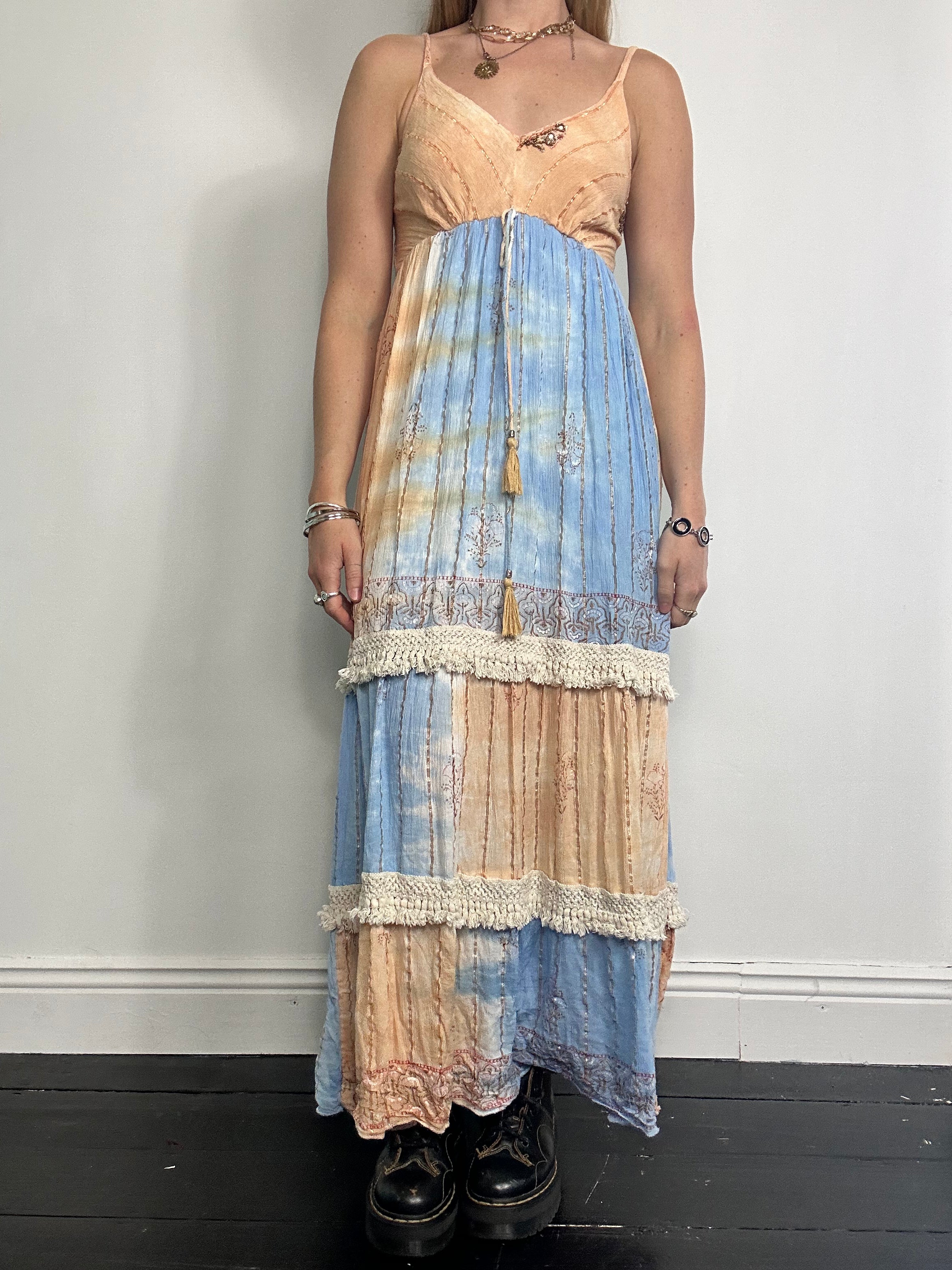 Maxi Hippy Dress Size 10/12