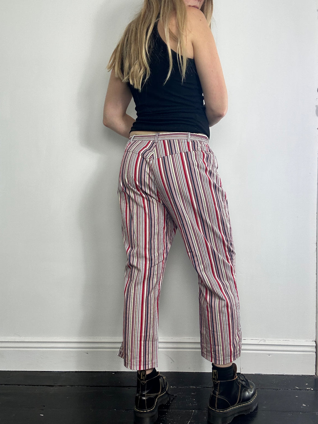 Striped 3/4 Length Pants Size 12