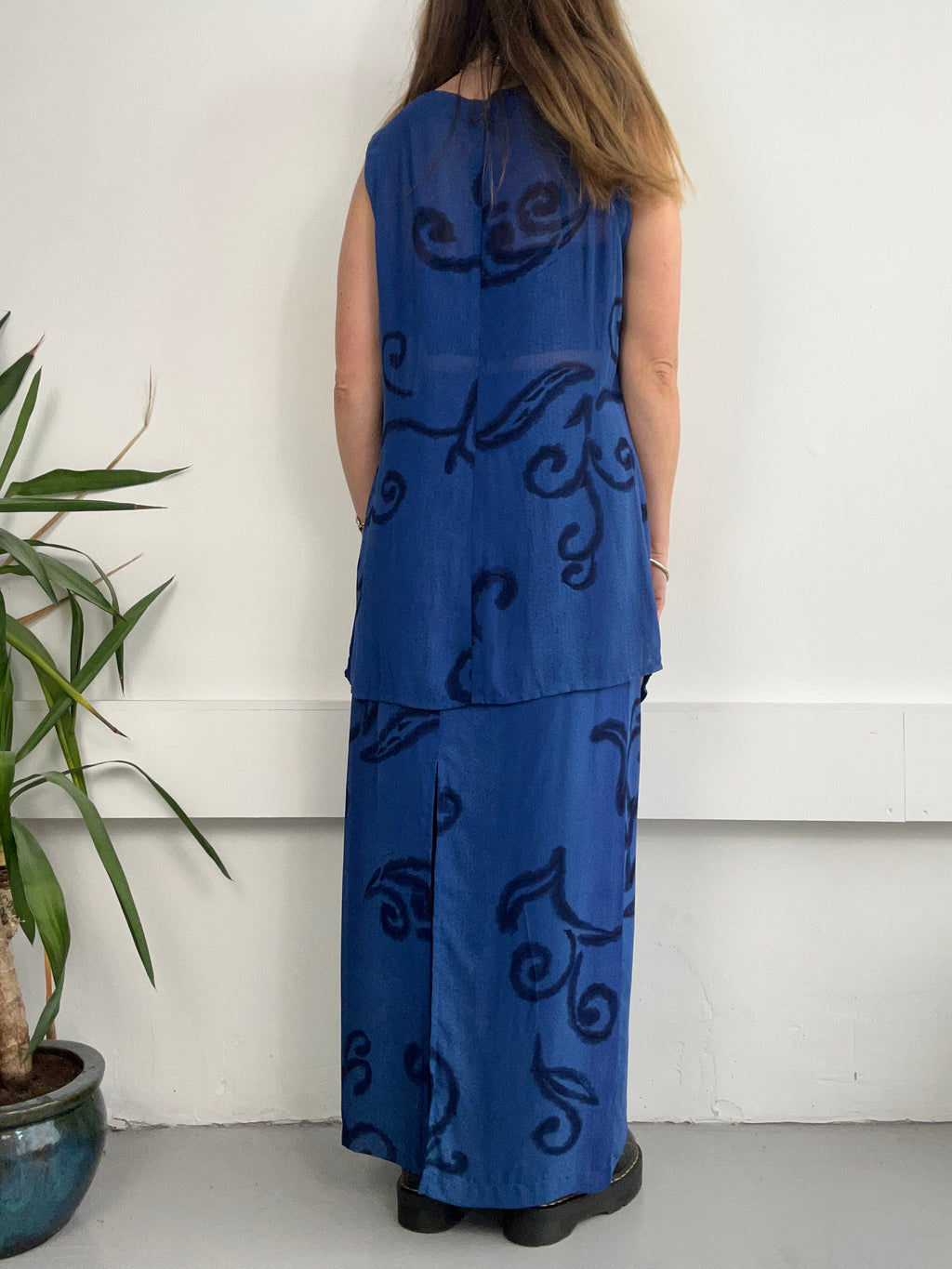 3 Piece Blue 90's Set Size 10