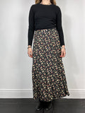 Floral 90's Maxi Skirt Size 8