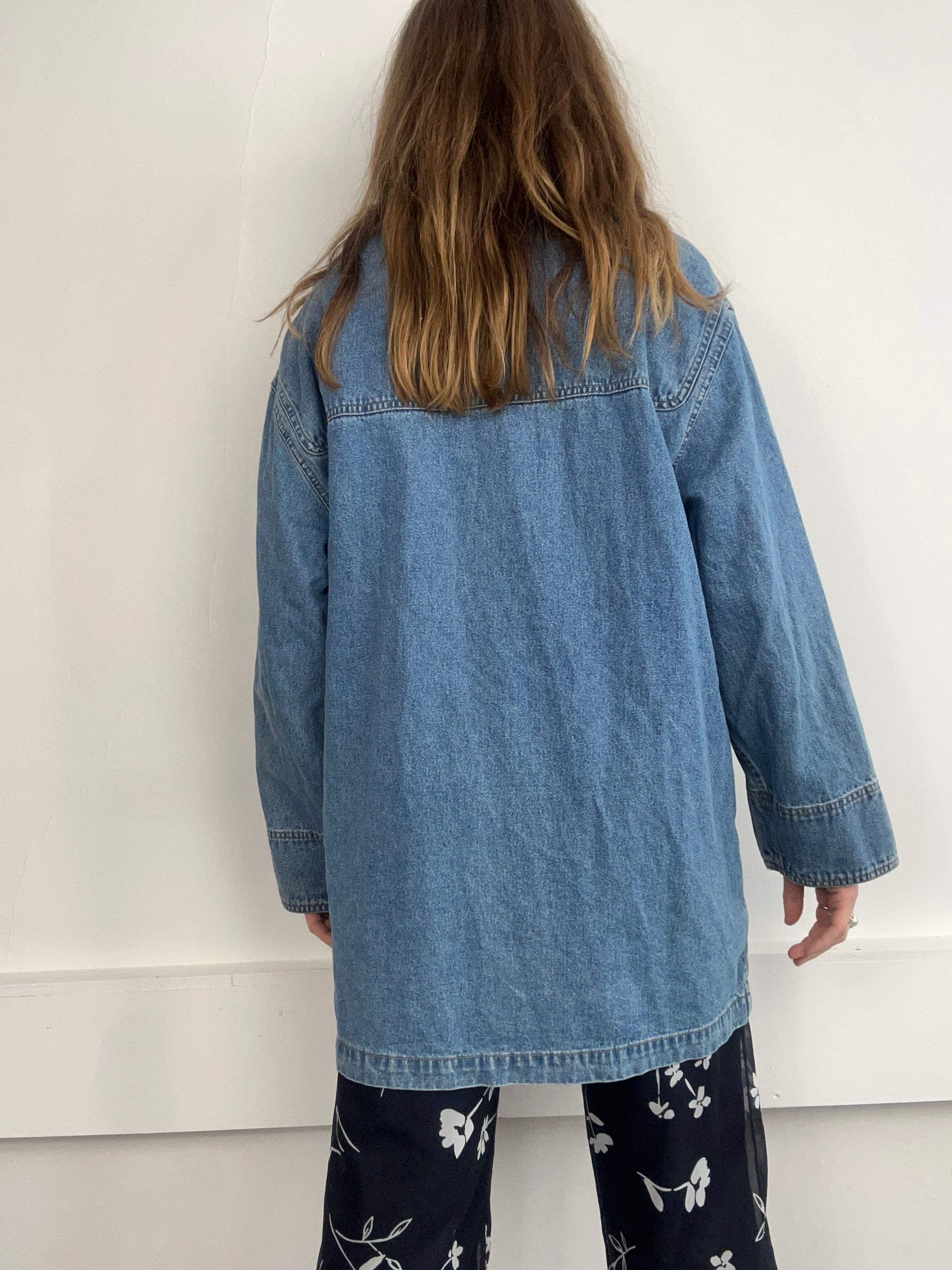 Denim 90's Duffle Coat size L