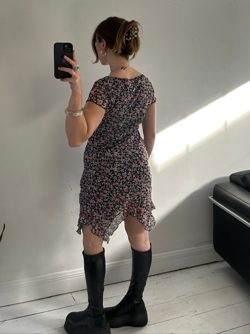 Floral y2k Mini Dress Size 10/12