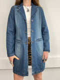 Denim Blazer Jacket Size 12