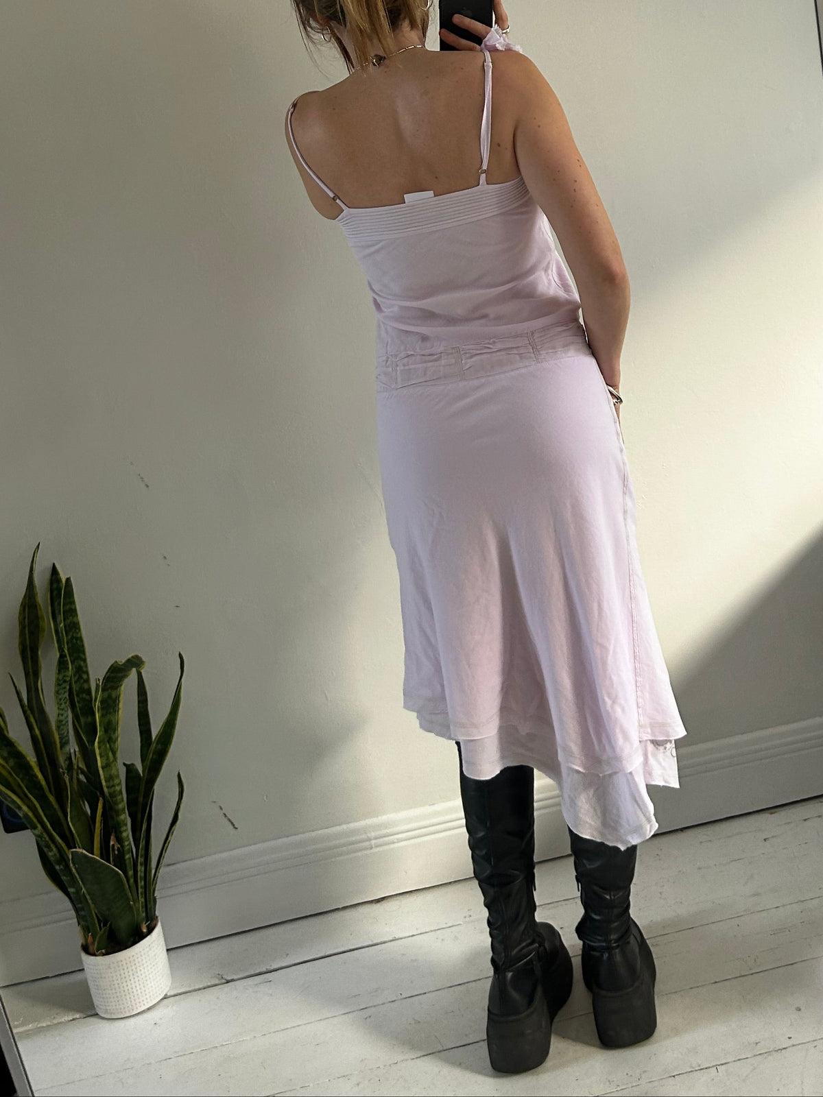 Cop Copine Lilac Midi Dress Size 8