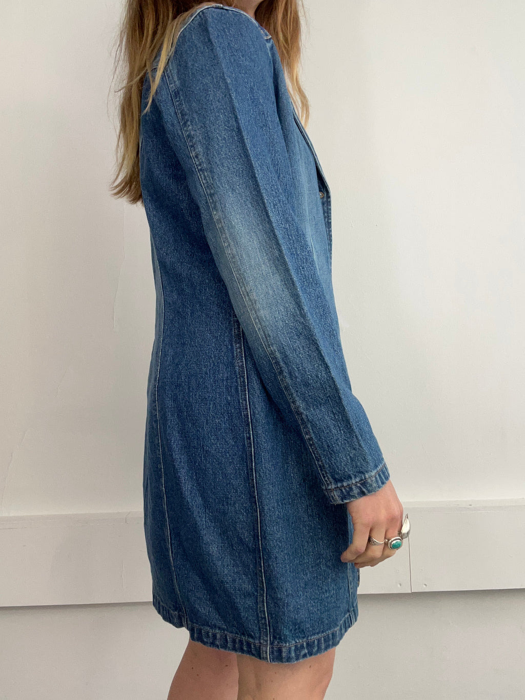 Denim Blazer Jacket Size 12