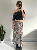 Animal print Maxi Skirt Size 10