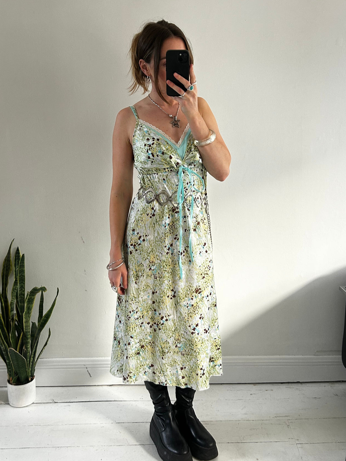 Silky Slip Dress Size 14
