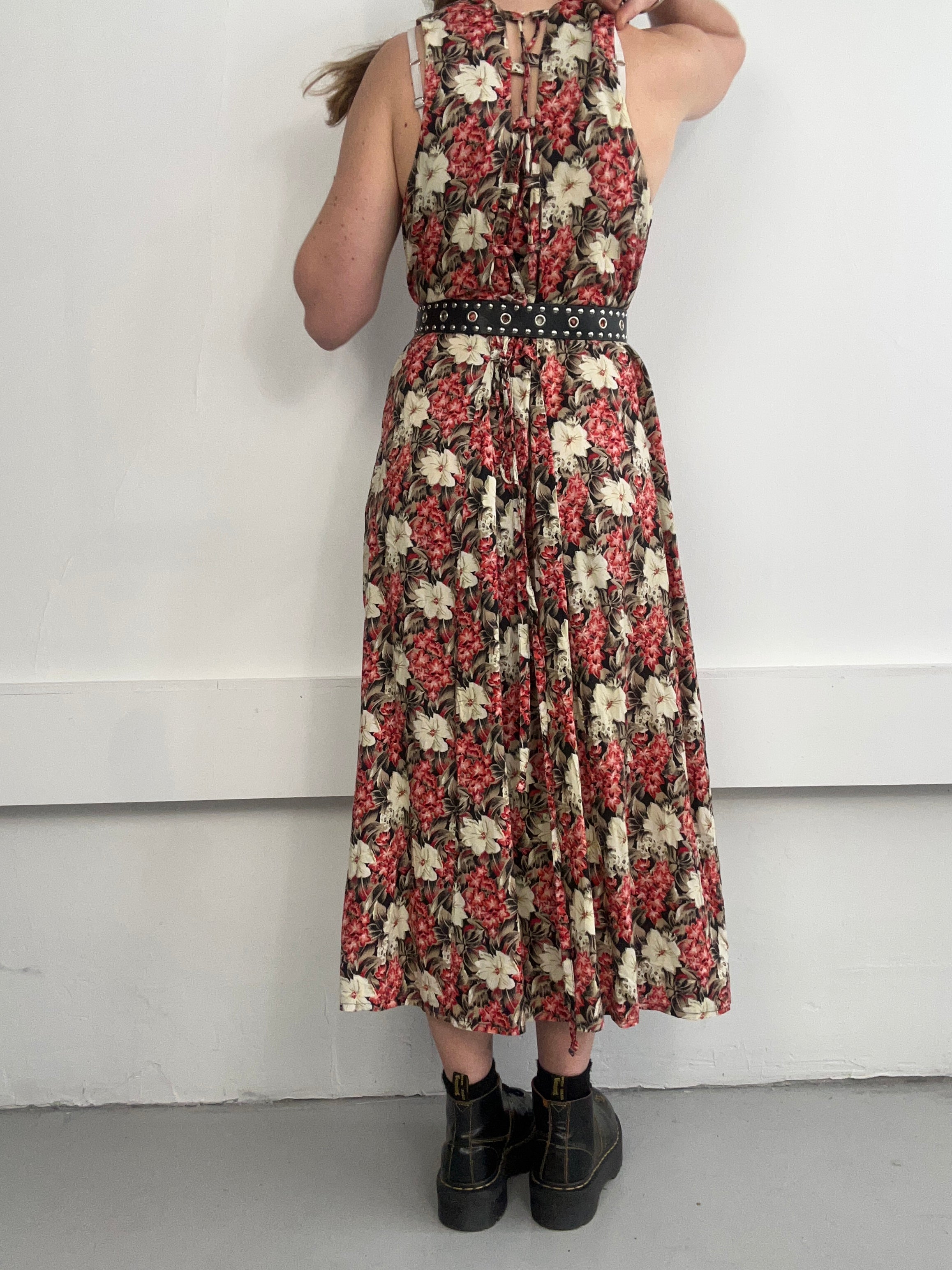 Floral 90's Maxi Dress Size 12