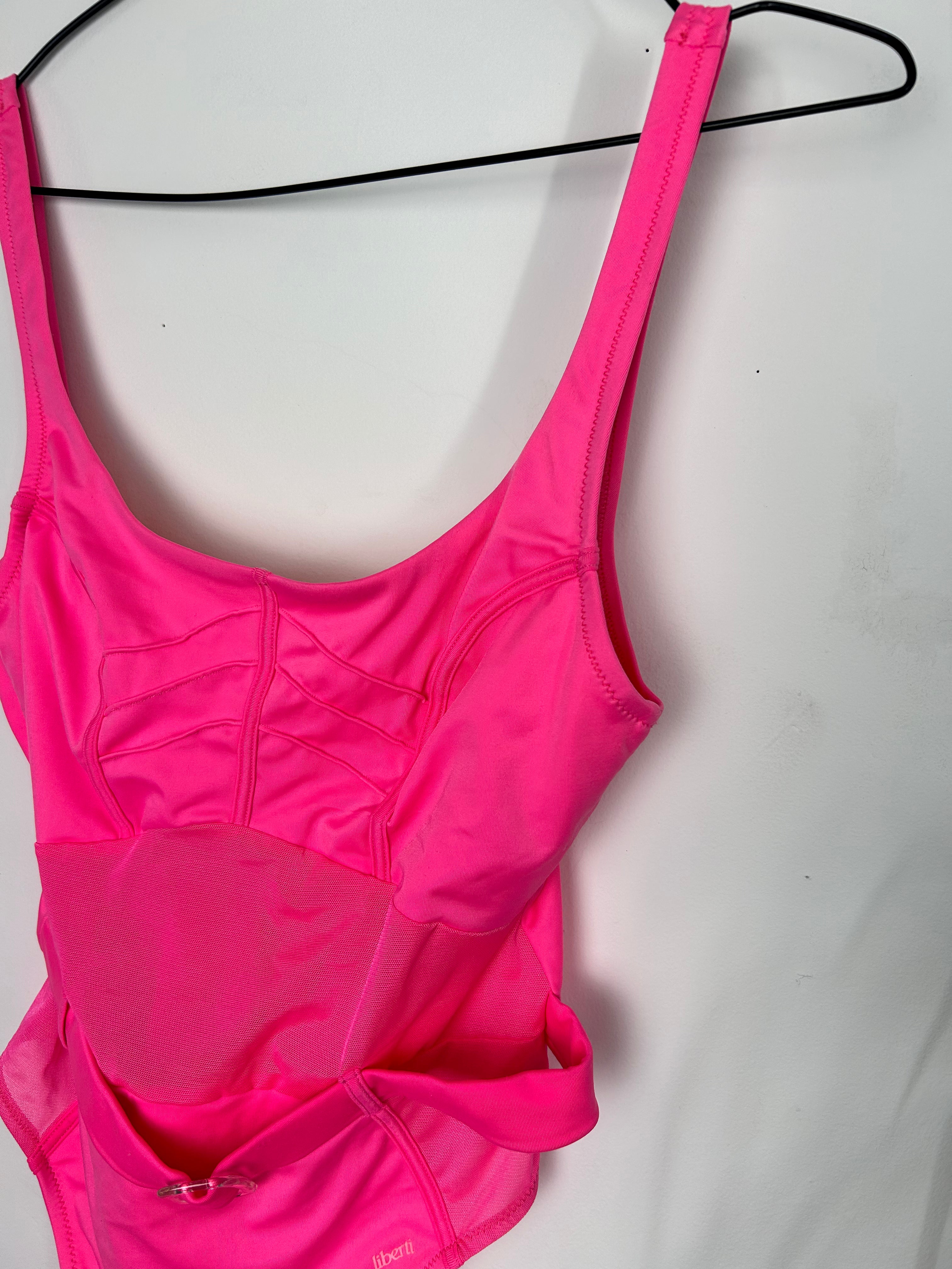 Neon Pink Swimsuit Size 8