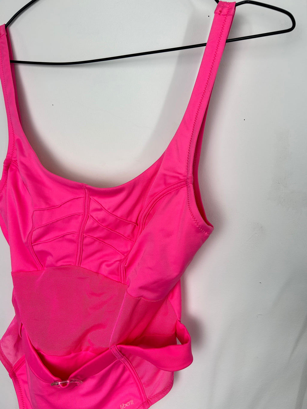 Neon Pink Swimsuit Size 8