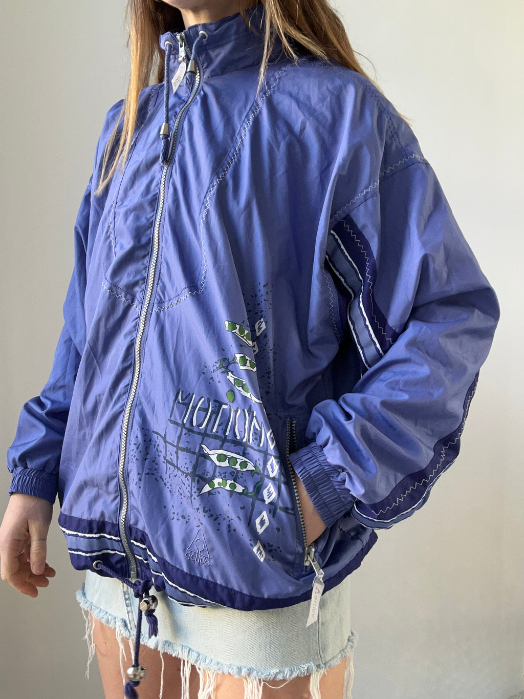 Lilac 90's Track Jacket Size M/L