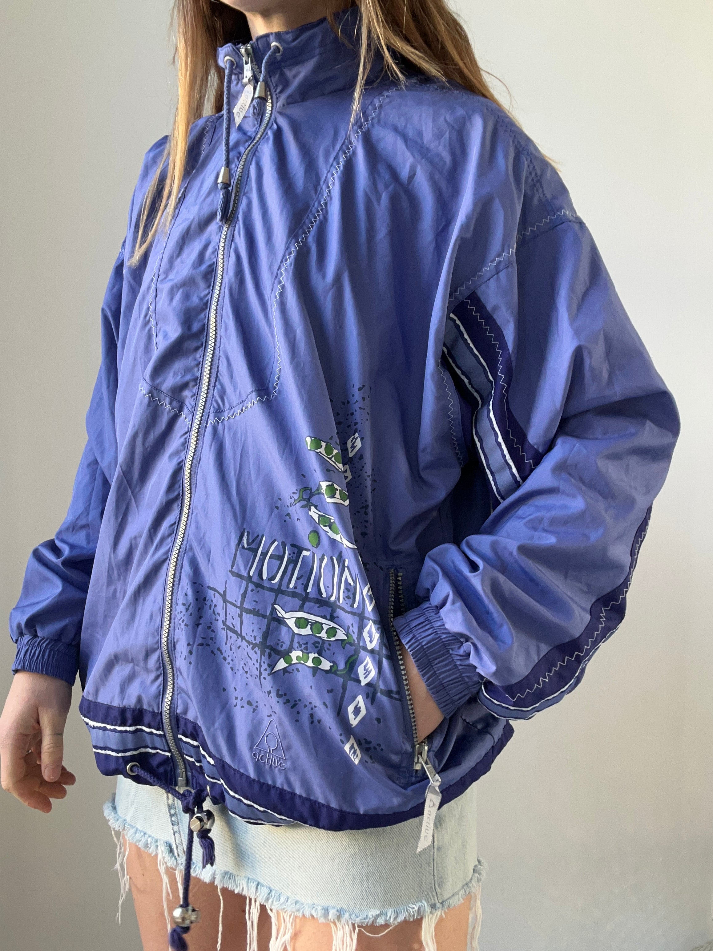 Lilac 90's Track Jacket Size M/L