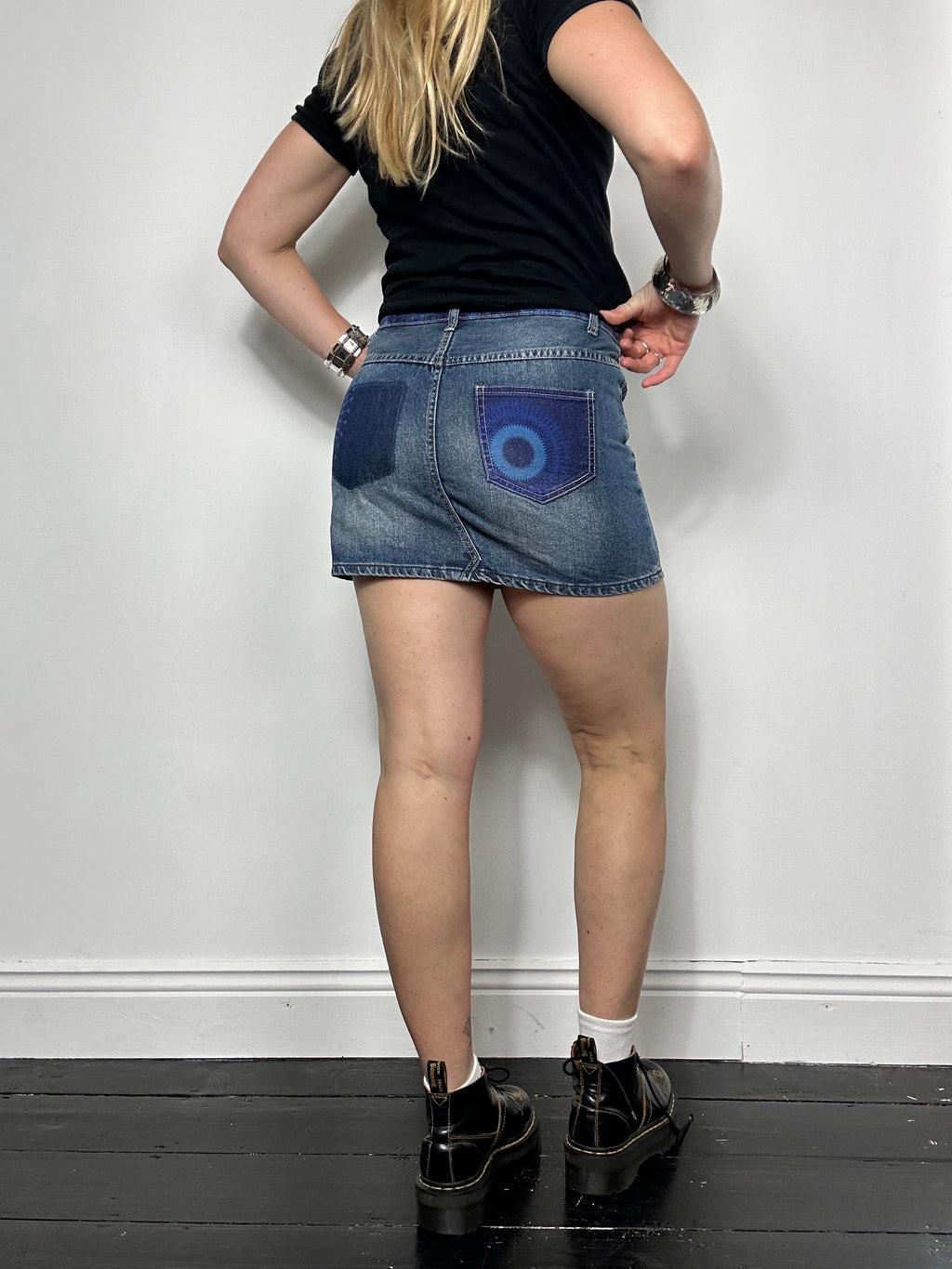 Desigaul Mini Denim Skirt Size 8