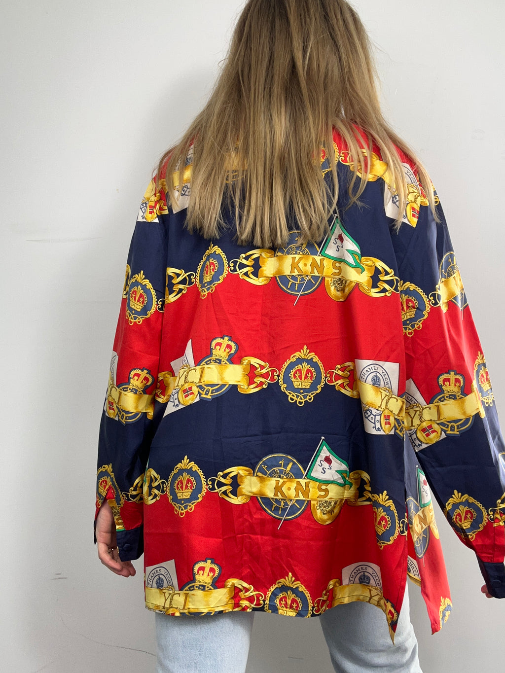 Silk 80's Shirt Size XL