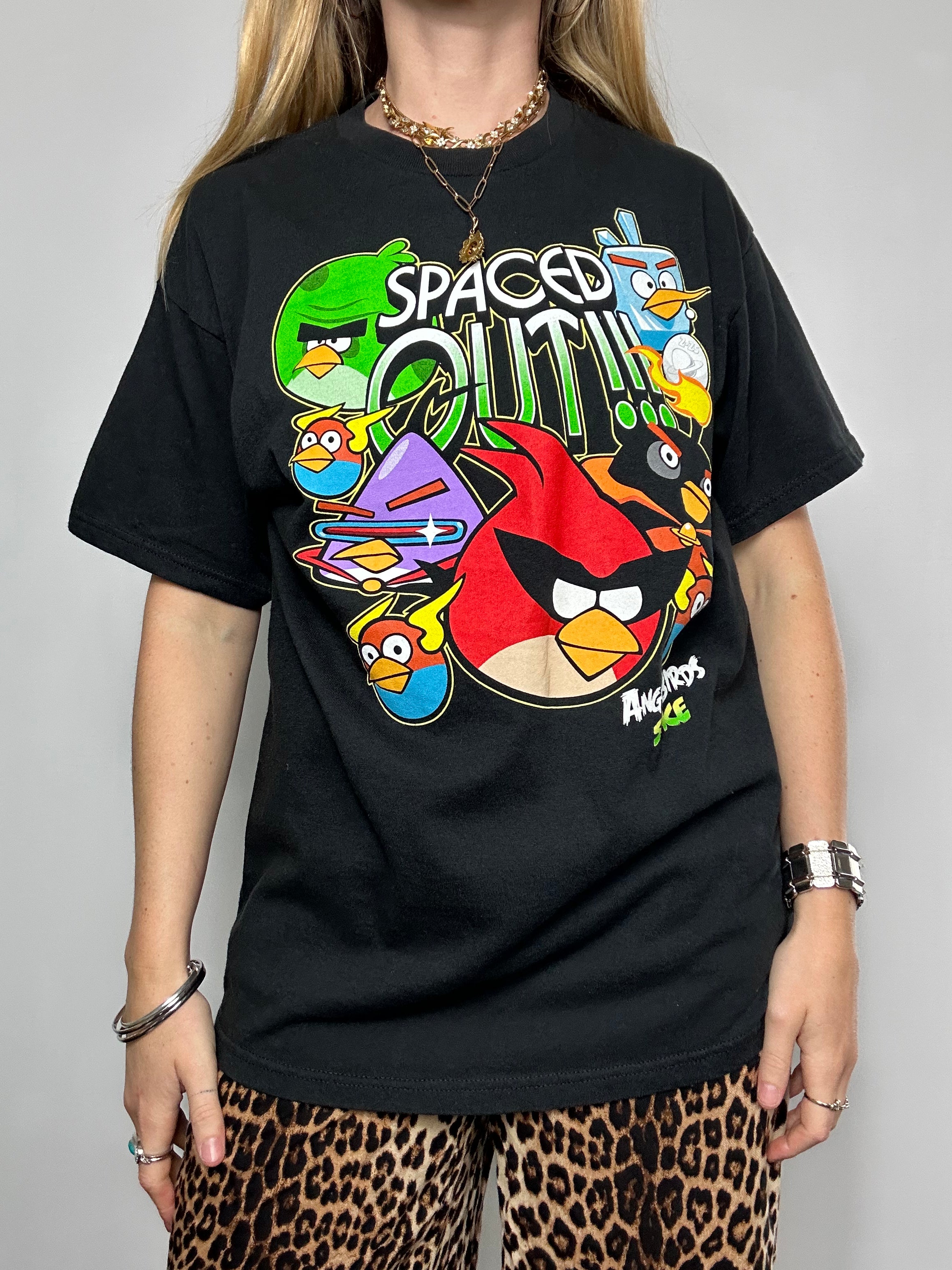 Mad Birds tee Size M