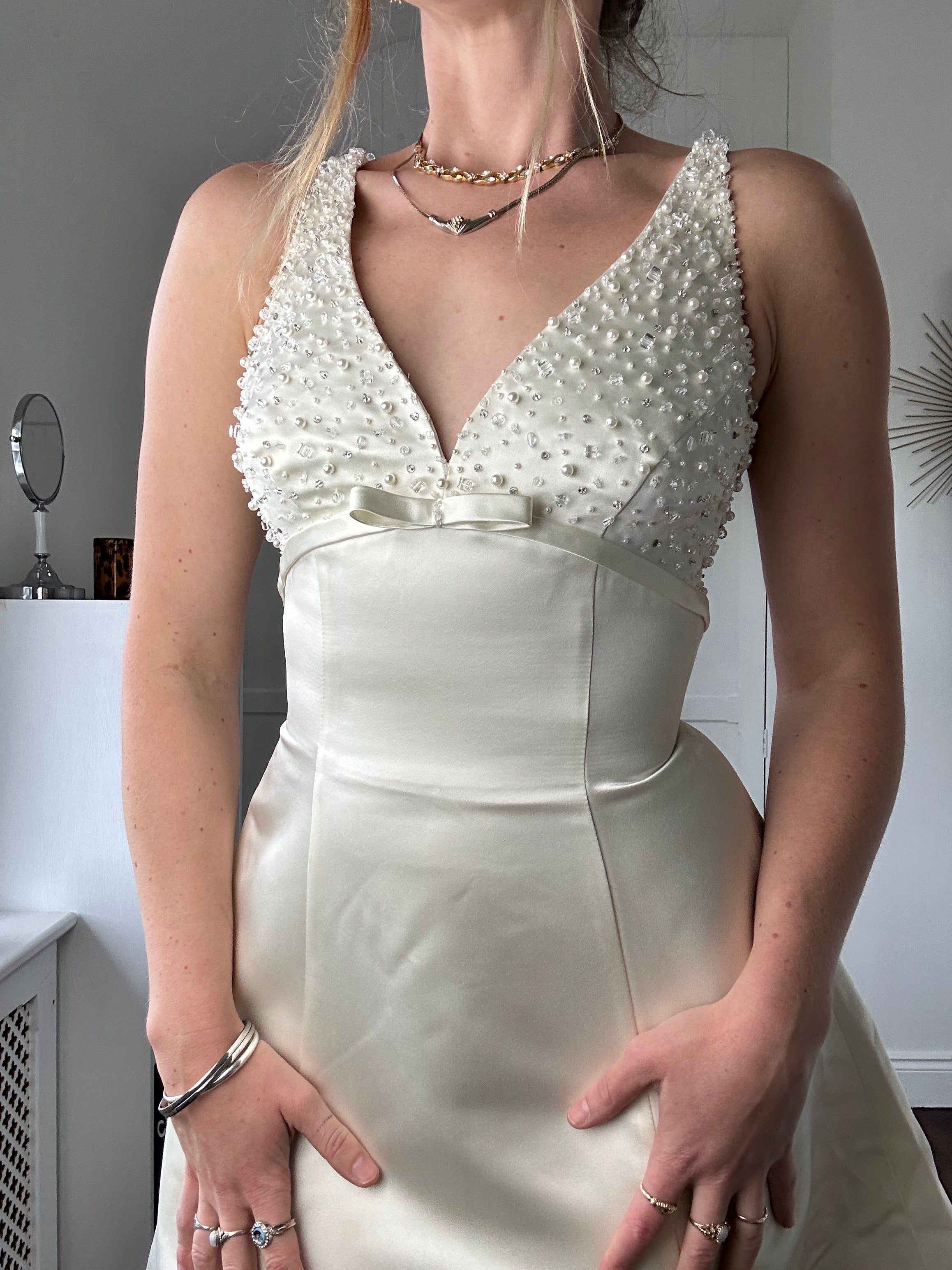 1990's Beaded Dress Size 6