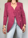 pink 80's Blazer Size 8