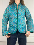 Silk Quilted Jacket Size 12
