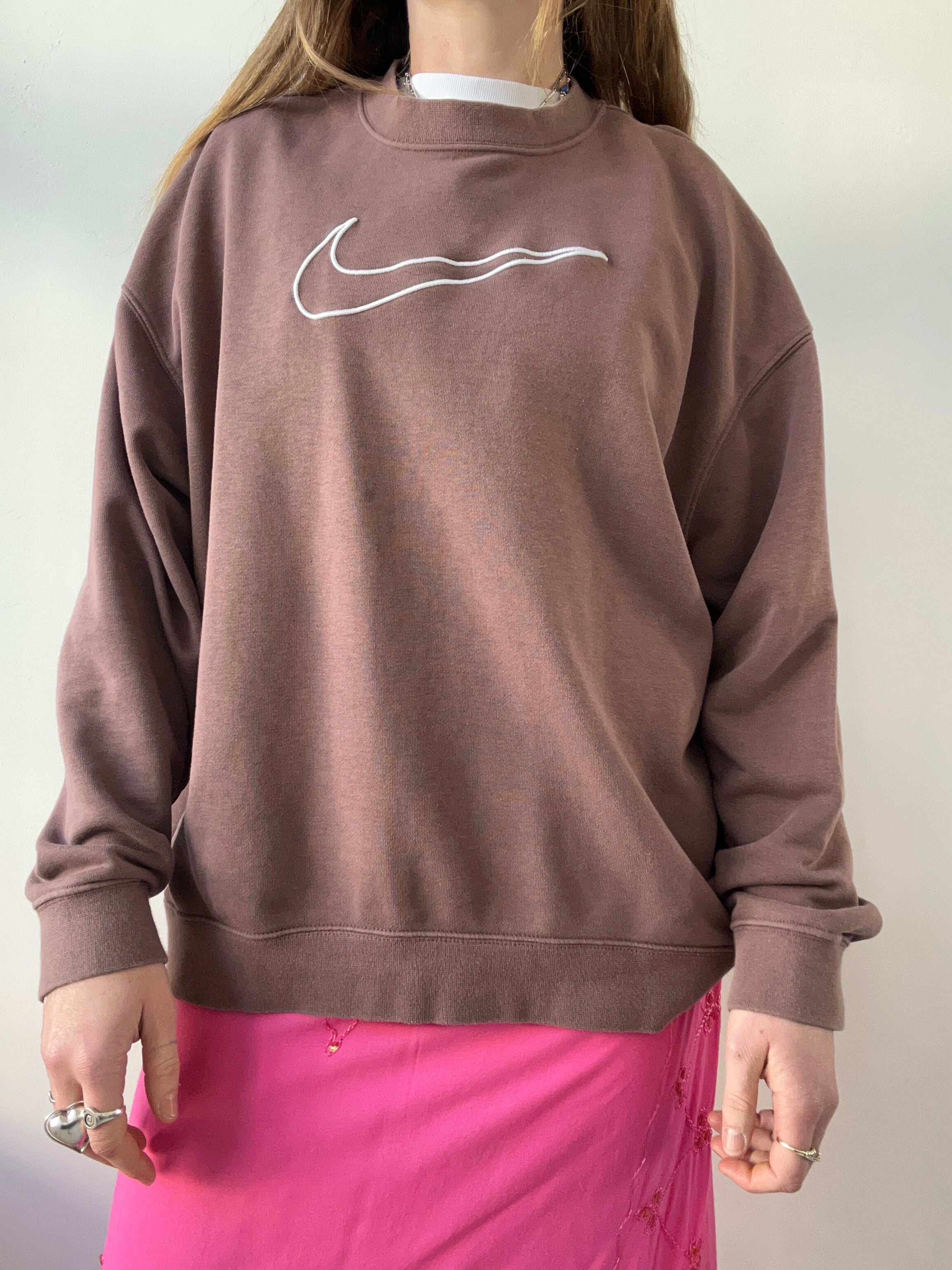 NIke Brown Sweater Size S