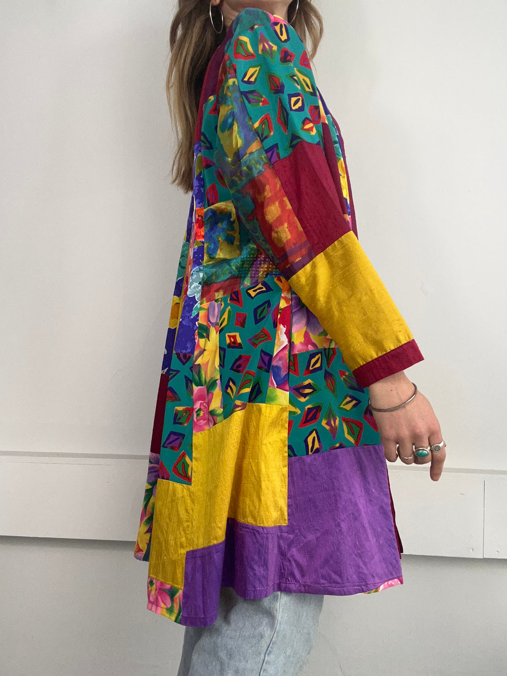 Silk 80's Kimono Size 14